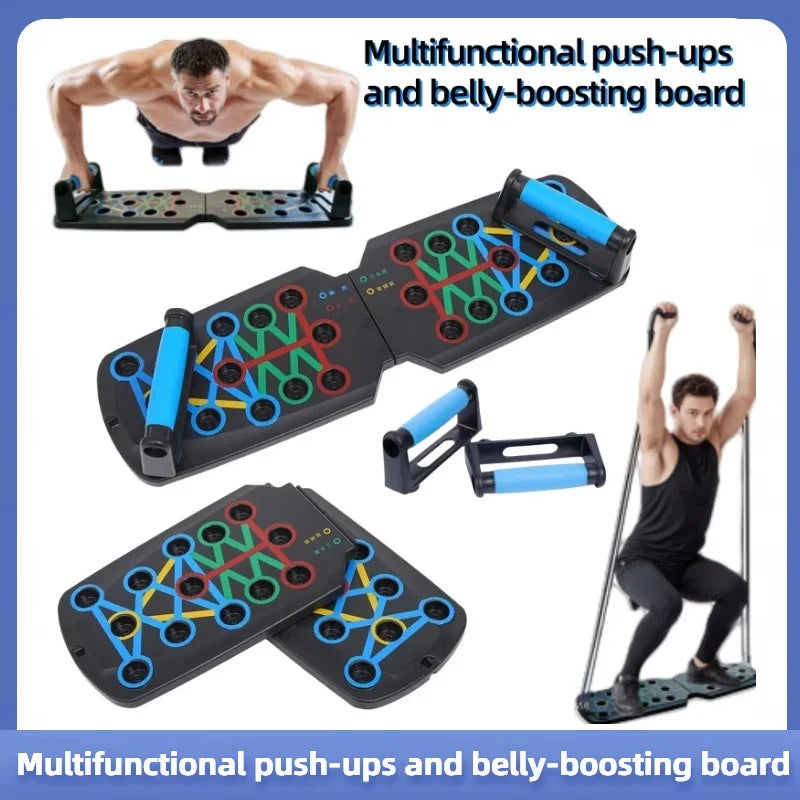 Multifunctional Portable Push-Up Training Board for Chest and Abdominal Muscle Development