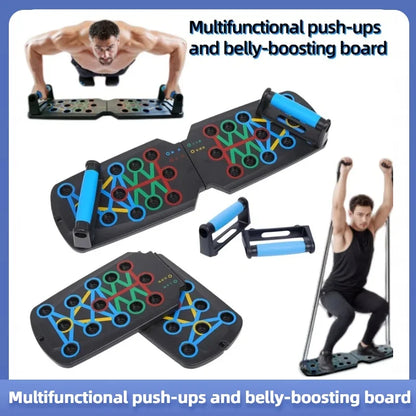 Multifunctional Portable Push-Up Training Board for Chest and Abdominal Muscle Development